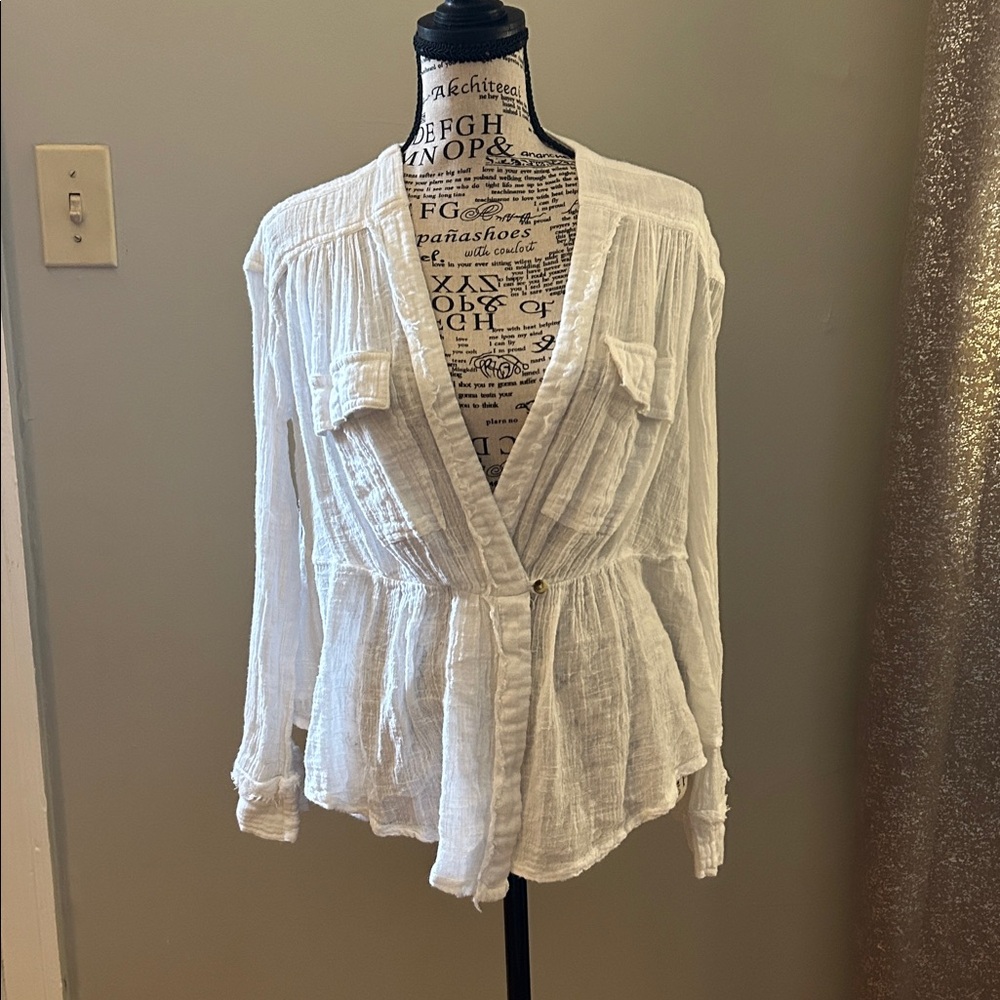 We The Free Textured Top XS